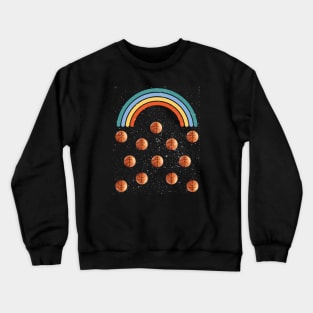 Basketball rainbow Crewneck Sweatshirt